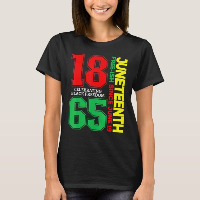 Camiseta História Junta Congelada Desde 1865 Melanina Ance (Frente)