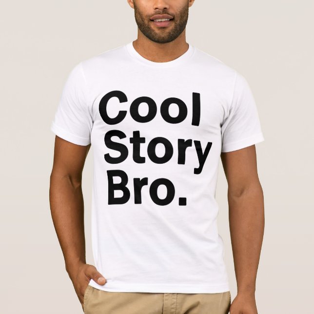 Camiseta História legal Bro (Frente)