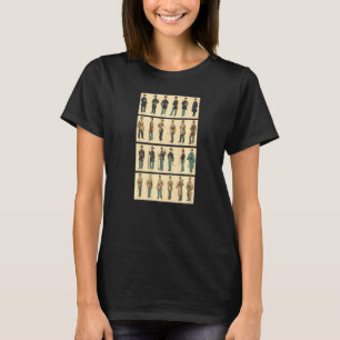 Camiseta História Militar Uniforme da Vintage da Guerra Civ