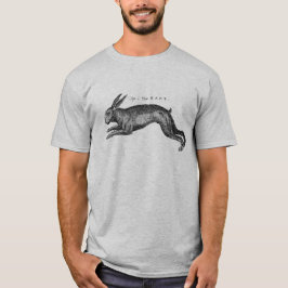 Camiseta História Natural Antiquada Arte A Lebre