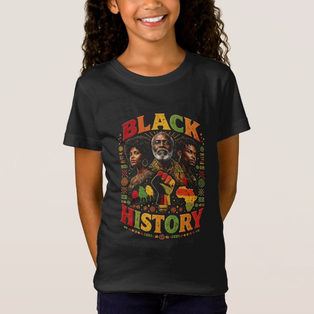 Camiseta História Negra (Frente)