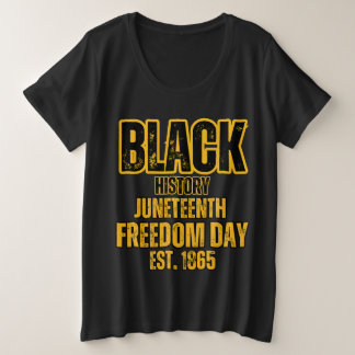 Camiseta História Negra 1990 Dia da Liberdade. 1865