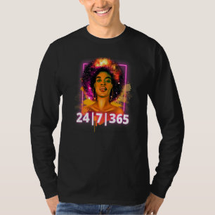 Camiseta História Negra 247365 Magia de Menina Negra