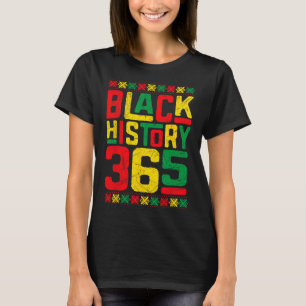Camiseta História Negra 365 Herança da Cultura Negra Histór