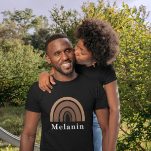 Camiseta História Negra Afro-Americana Mês de Melanina