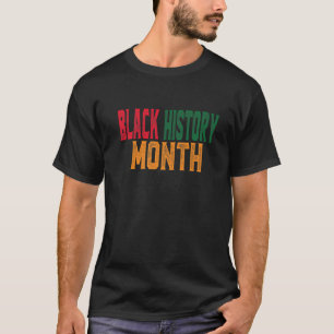 Camiseta História Negra BHM Mês 2022 Afro-Americano Afric
