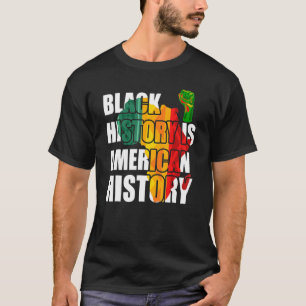 Camiseta História Negra É História Americana