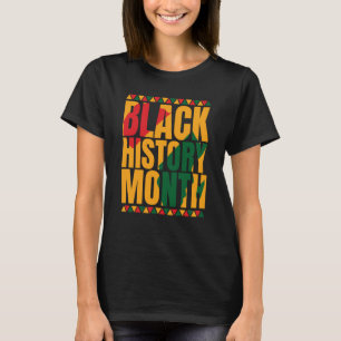 Camiseta História Negra É História Americana África Patriót