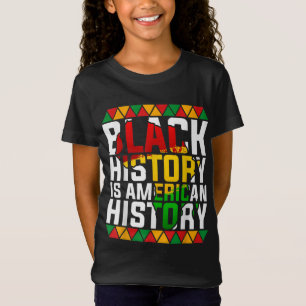 Camiseta História Negra É História Americana África Patriót
