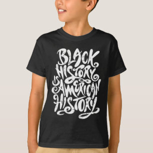 Camiseta História Negra É História Negra Americana