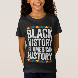 Camiseta História Negra É Orgulho Negro Da História America