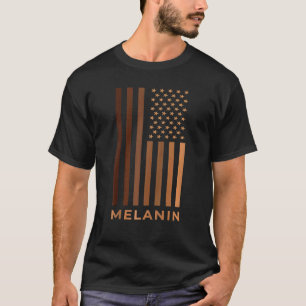 Camiseta História Negra História Americana Rainha Negra Mel