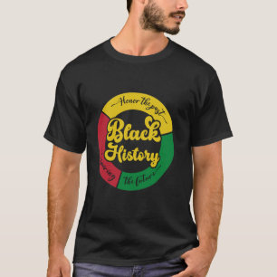 Camiseta História Negra Honrando o Passado Inspirando Homen