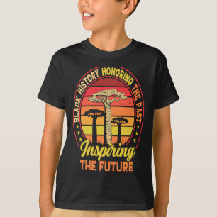 Camiseta História Negra Honrando o Passado Inspirando o Fut