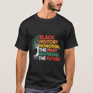 Camiseta História Negra Honrando o Passado Inspirando o Fut