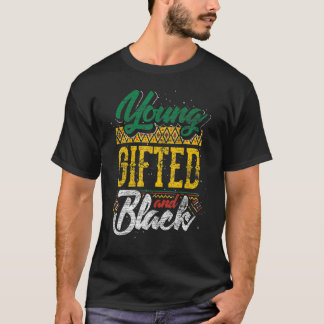 Camiseta História Negra Jovem Mês Africano