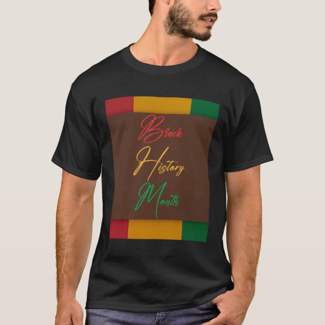 Camiseta História Negra Mês 1525 (Frente)