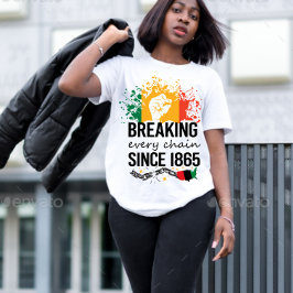 Camiseta História Negra Mês 1865