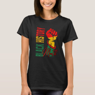 Camiseta História Negra Mês 2022 Bhm Melanin Afro Ameri