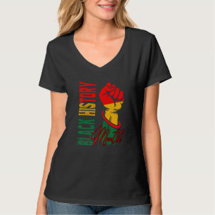 Camiseta História Negra Mês 2022 Bhm Melanin Afro Ameri