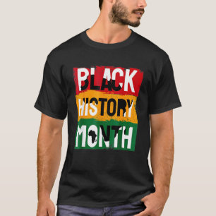 Camiseta História Negra Mês 2022 História Negra 365 Melanin