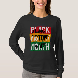 Camiseta História Negra Mês 2022 História Negra 365 Melanin