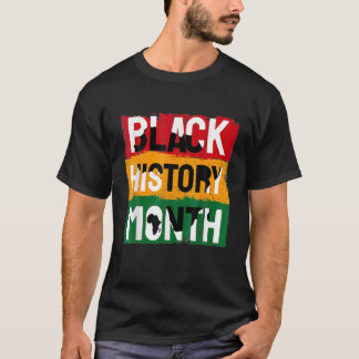 Camiseta História Negra Mês 2022 História Negra 365 Melanin