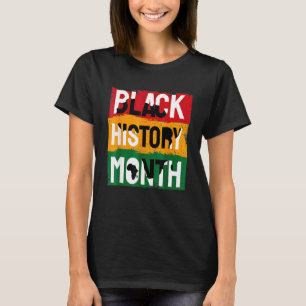 Camiseta História Negra Mês 2022 História Negra 365 Melanin