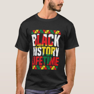 Camiseta História Negra Mês 2025 Afro-Americano