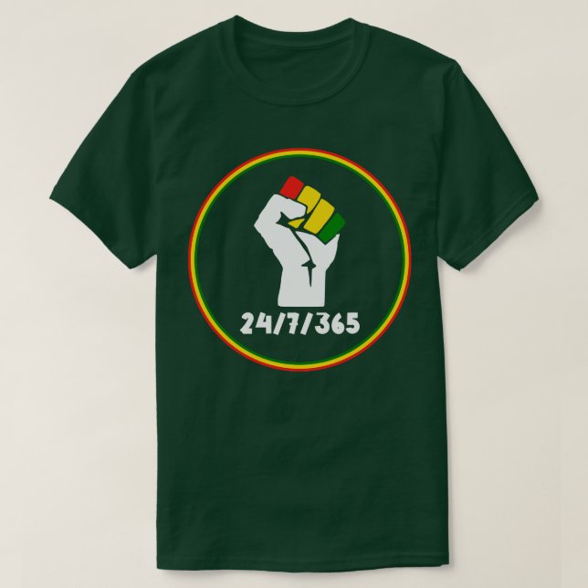 Camiseta História Negra Mês 247365 6 (Frente do Design)