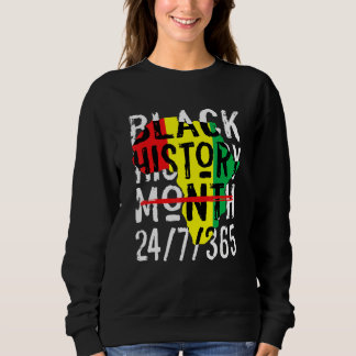 Camiseta História Negra Mês 247365 África Mapa Melanina 202