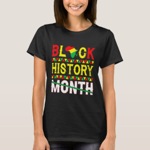 Camiseta História Negra Mês 247365 Herança Cultura Negra