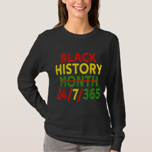 Camiseta História Negra Mês 247365 Melanina Negra-G