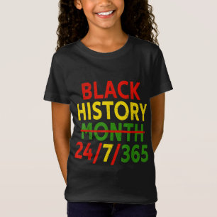 Camiseta História Negra Mês 247365 Melanina Negra-G