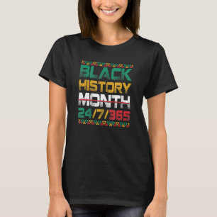 Camiseta História Negra Mês 247365 Orgulho Afro-Americano