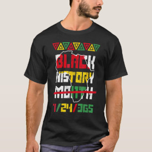 Camiseta História Negra Mês 247365 Orgulho Afro-Americano