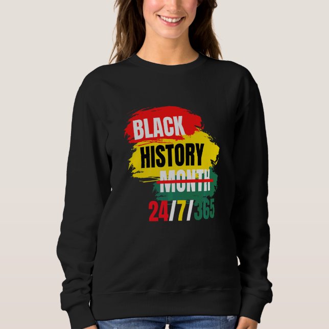 Camiseta História Negra Mês 247365 Orgulho Afro-Americano (Frente)