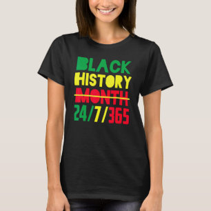 Camiseta História Negra Mês 247365 Orgulho Afro-Americano