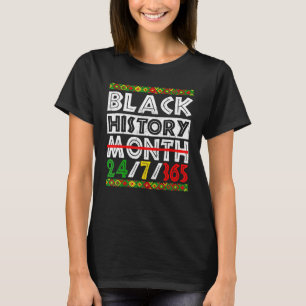 Camiseta História Negra Mês 247365 Orgulho Afro-Americano