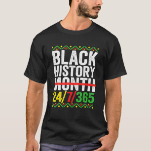 Camiseta História Negra Mês 247365 Orgulho Afro-Americano