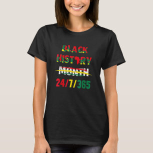 Camiseta História Negra Mês 247365 Orgulho Afro-Americano