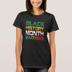 Camiseta História Negra Mês 247365 Orgulho do Orgulho do Or
