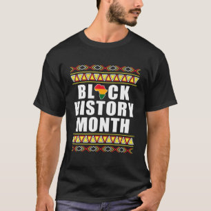 Camiseta História Negra Mês 24 7 BHM Homens do Orgulho Af