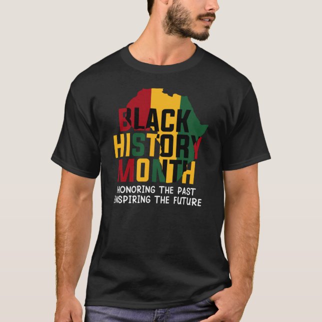 Camiseta História Negra Mês 308 (Frente)