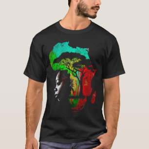 Camiseta História negra mês Ancestrais Afro-Americanos