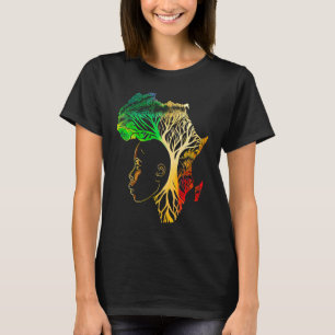 Camiseta História negra mês Ancestrais Afro-Americanos