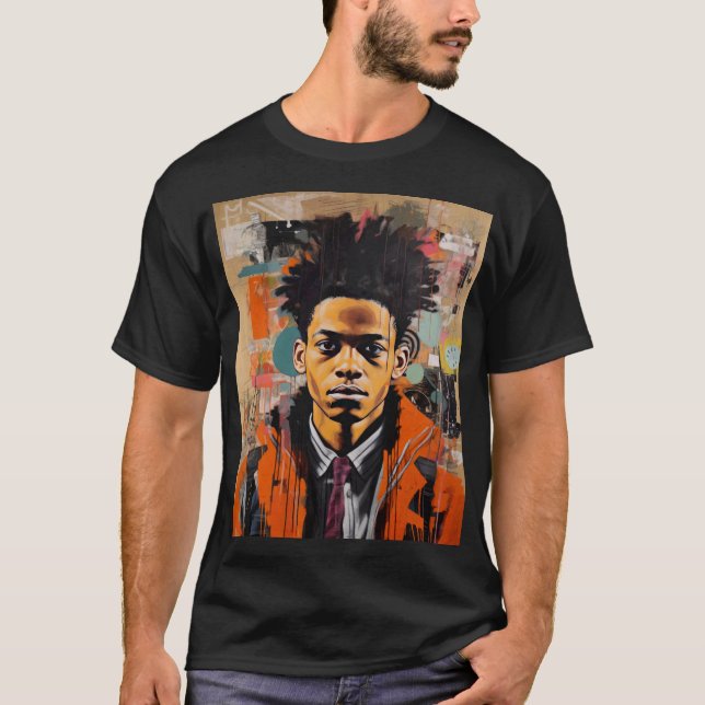 Camiseta história negra mês arte africana orgulho americano (Frente)