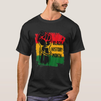 Camiseta História Negra Mês do Orgulho Africano BHM