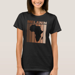 Camiseta História Negra Mês do Orgulho Americano Africano M