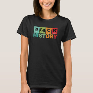 Camiseta História Negra Mês do Orgulho Americano Africano M